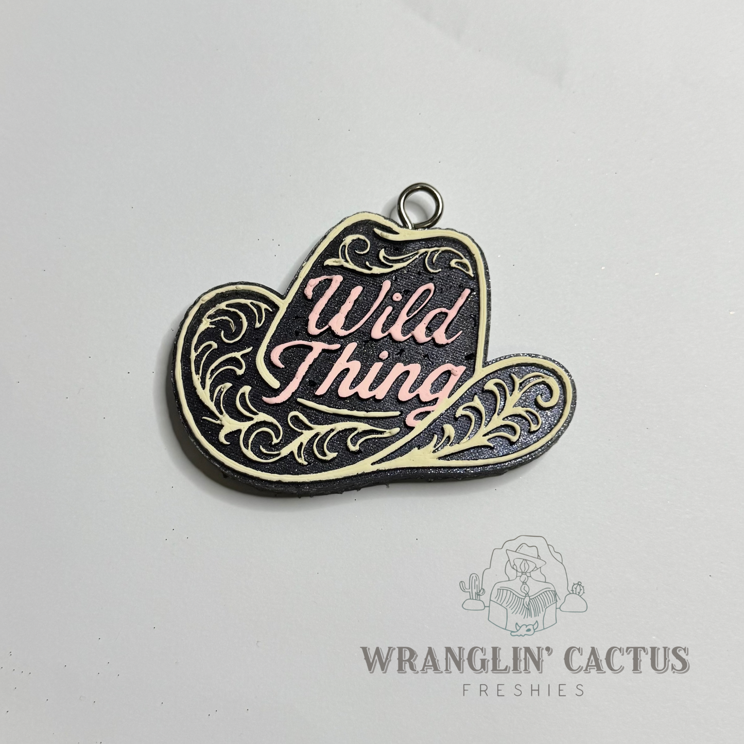 Wild Thing Tooled Cowboy Hat Freshie Mold