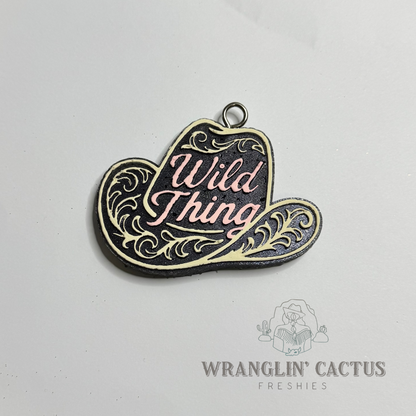 Wild Thing Tooled Cowboy Hat Freshie Mold