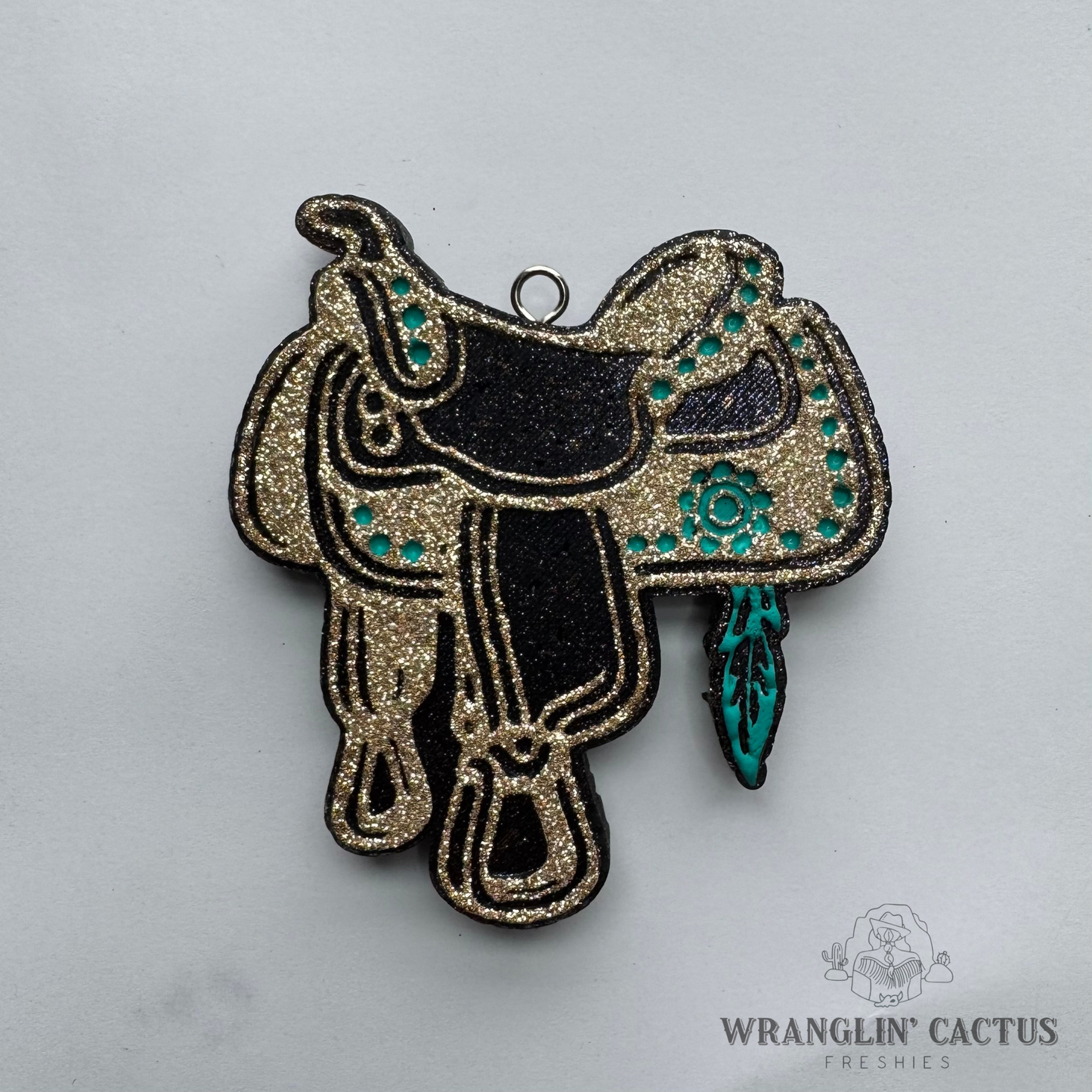 Turquoise Saddle Freshie Mold