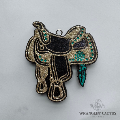 Turquoise Saddle Freshie Mold