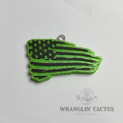 Distressed Flag Freshie Mold