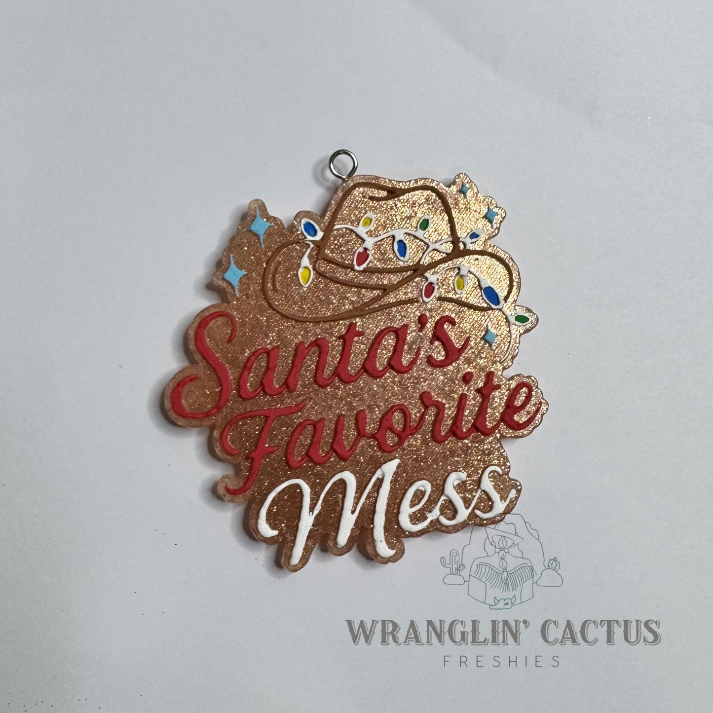 Santa's Favorite Mess Freshie Mold