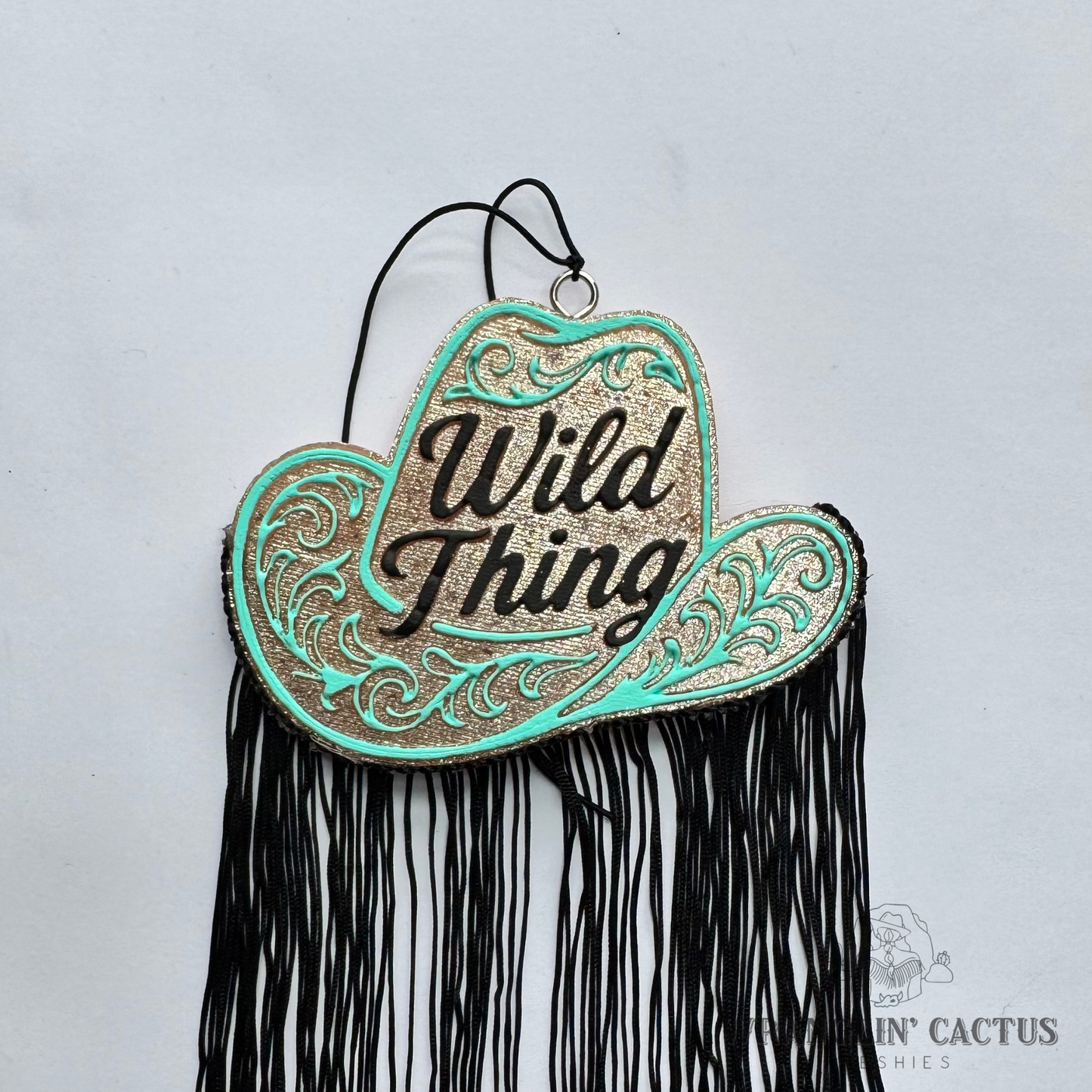 Wild Thing Tooled Cowboy Hat Freshie Mold