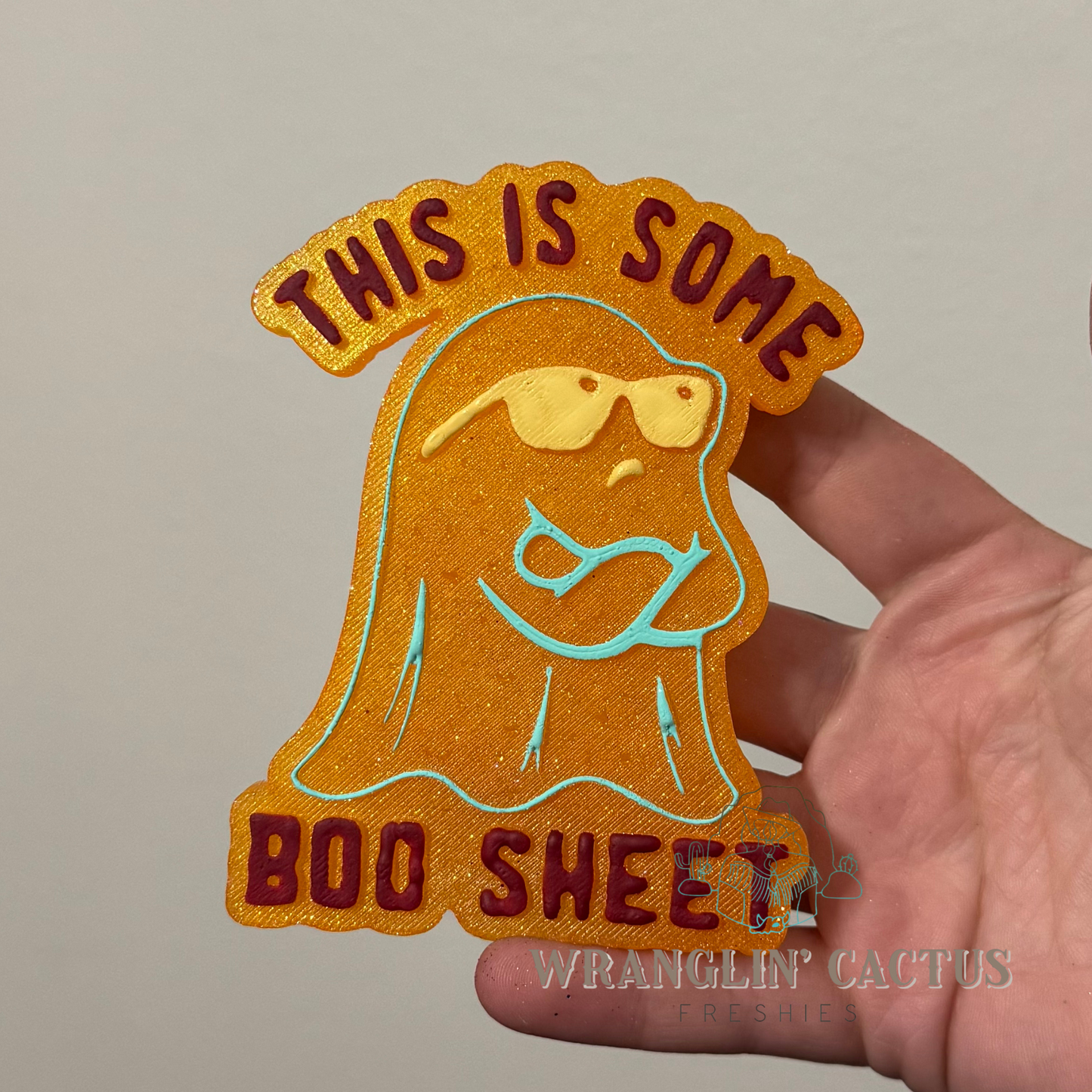 Boo Sheet Freshie Mold