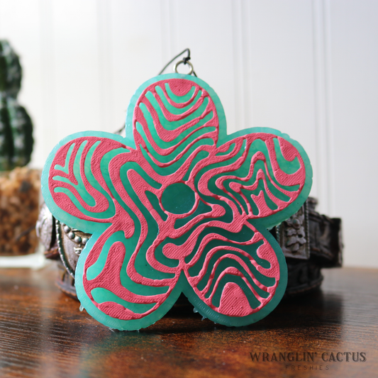 Groovy Flower Freshie Mold