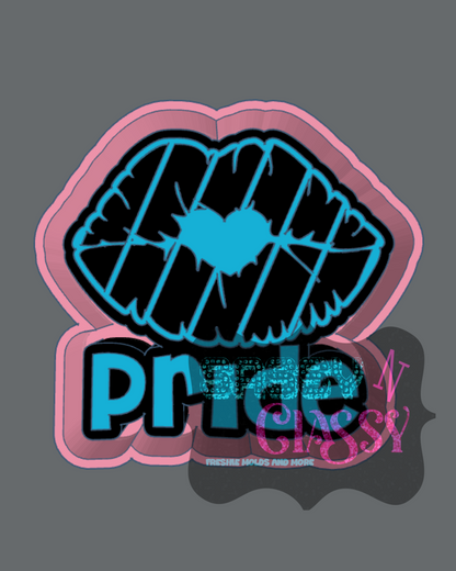 Pride Lips Freshie Mold