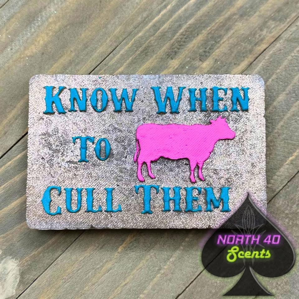 Know When To Cull Them Freshie Mold