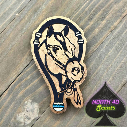 Horse in Bosal Freshie Mold