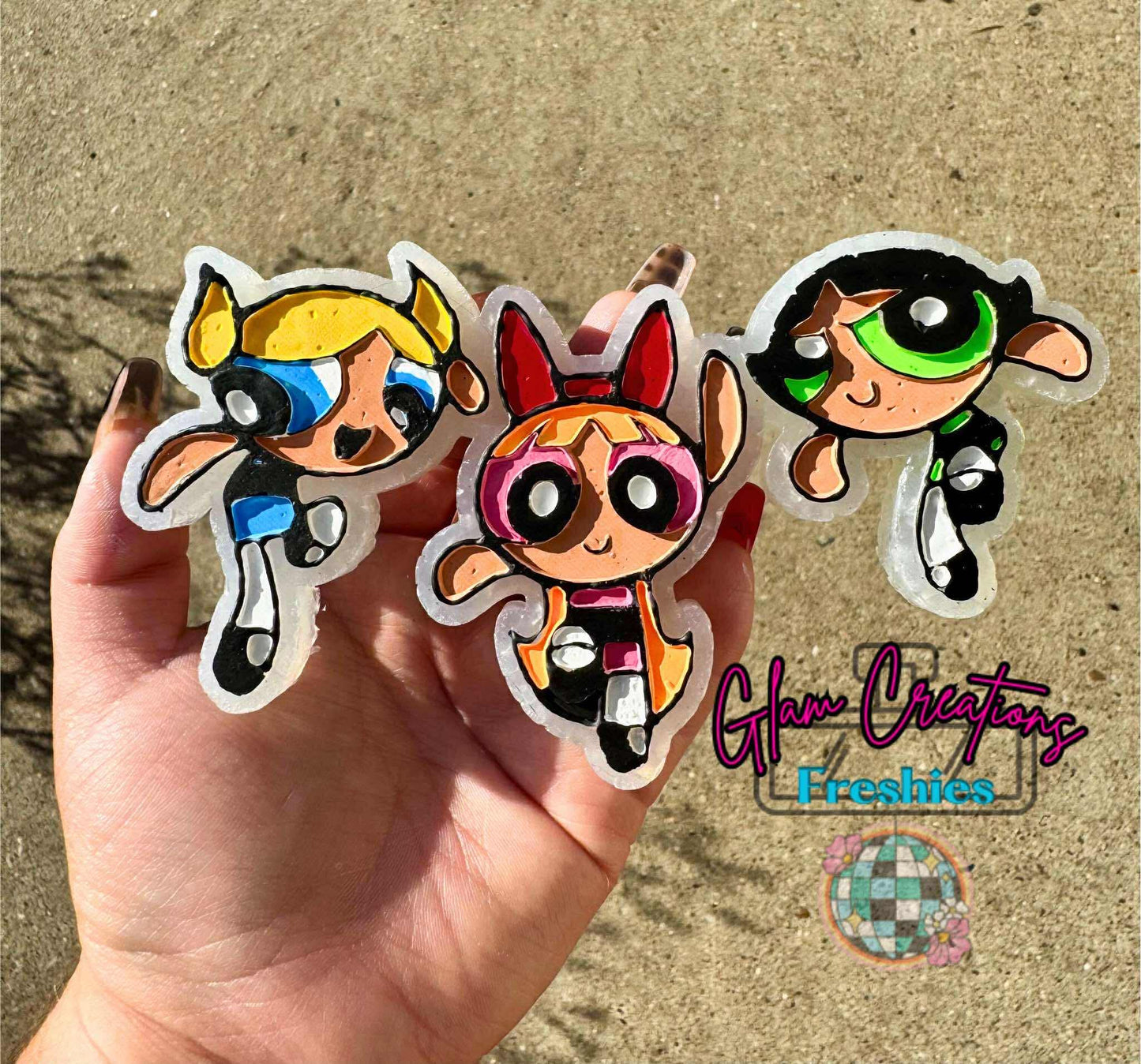 Power Girls Freshie Mold