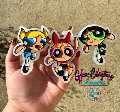 Power Girls Freshie Mold