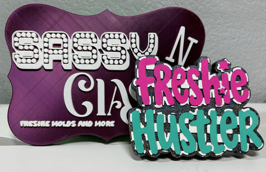 Checkered Freshie Hustler Freshie Mold