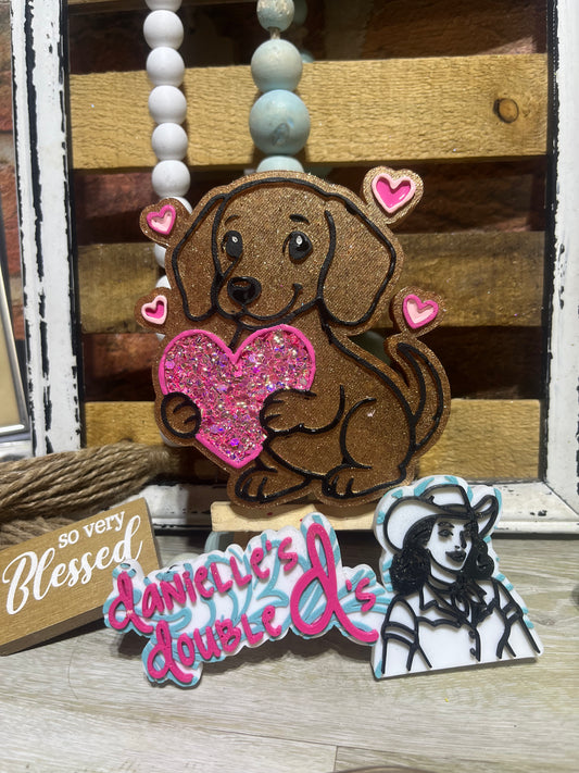 Valentine Dachshund Freshie Mold