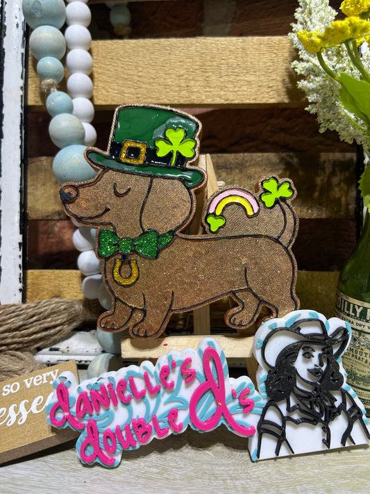 St Patty's Dachshund Freshie Mold