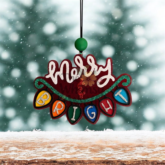 Merry & Bright Freshie Mold