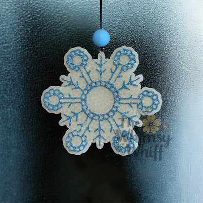 Concho Snowflake Freshie Mold