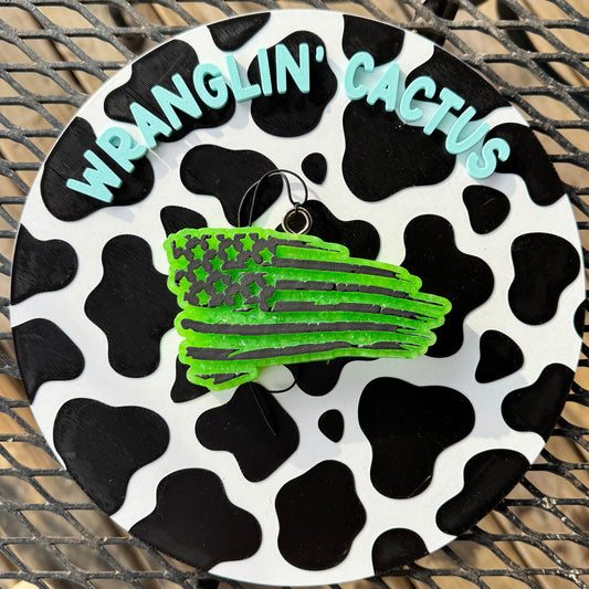 Distressed Flag Freshie Mold