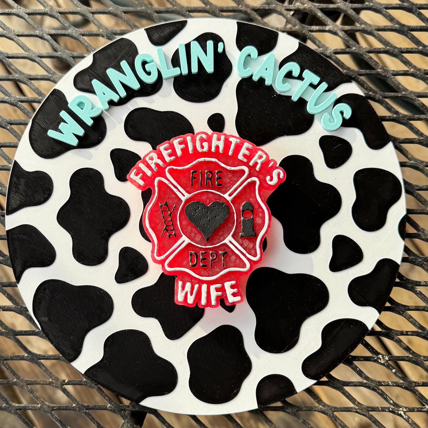 Firefighter's Wife Freshie Mold