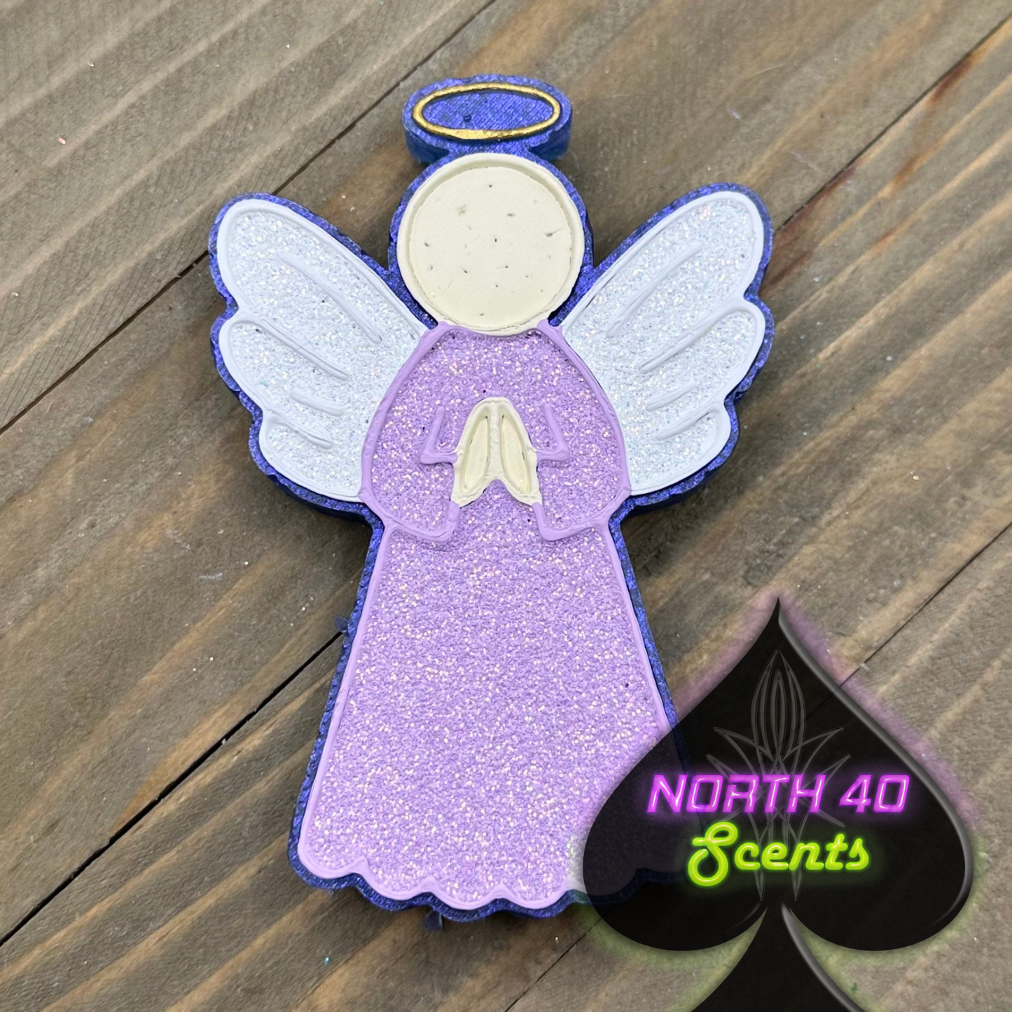 Wooden Angel Freshie Mold