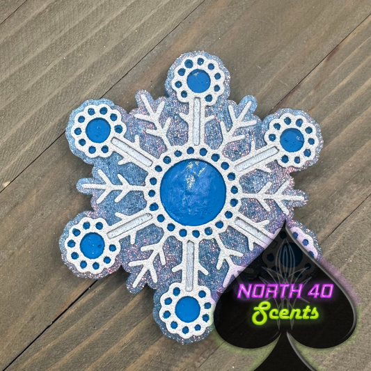 Concho Snowflake Freshie Mold