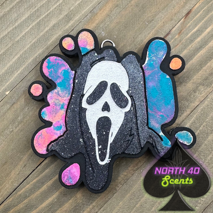 Ghost Face Splatter Freshie Mold
