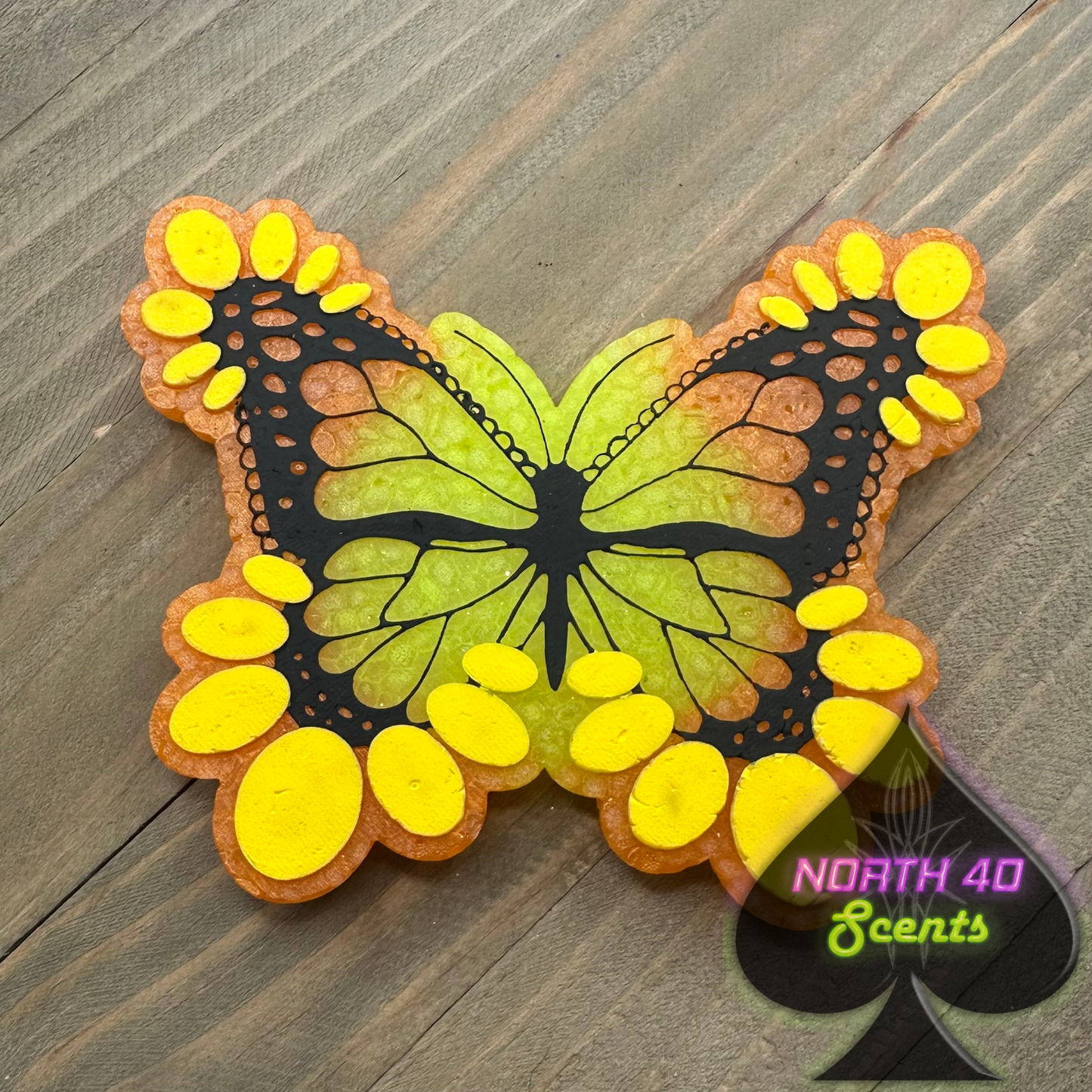 Turquoise Butterfly Freshie Mold ***SNC Exclusive***