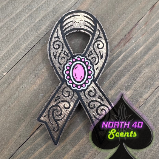 Concho Awareness Ribbon Freshie Mold