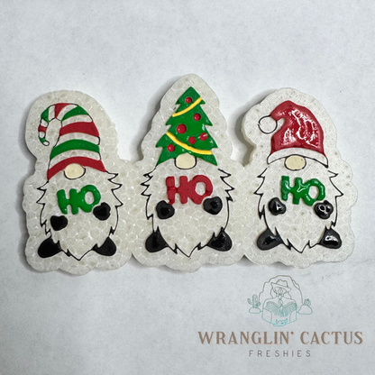 Ho Ho Ho Gnomes Freshie Mold