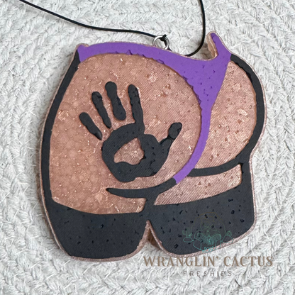 Handprint Butt Freshie Mold