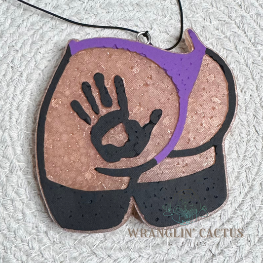 Handprint Butt Freshie Mold