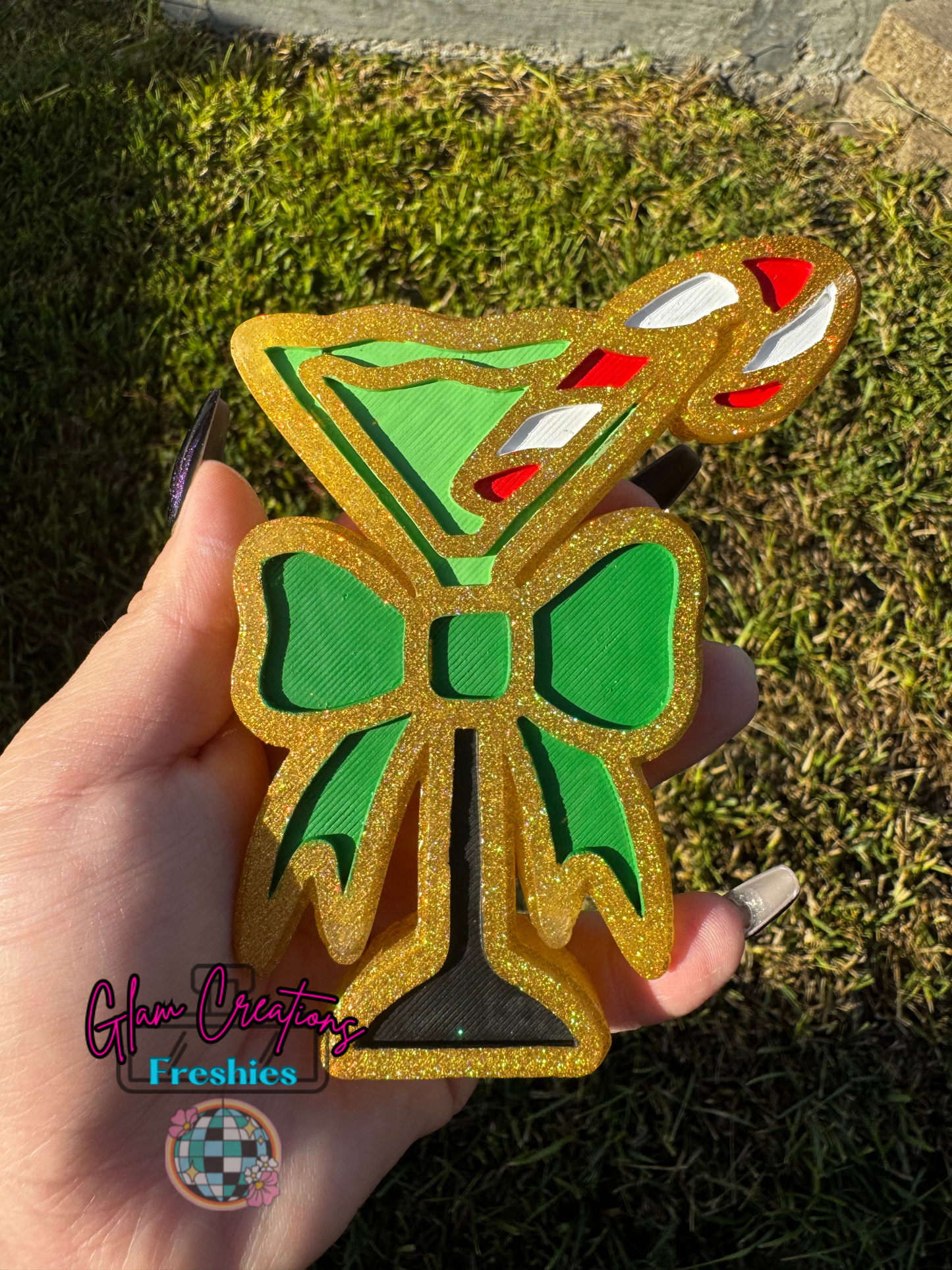 Christmas Drink Freshie Mold