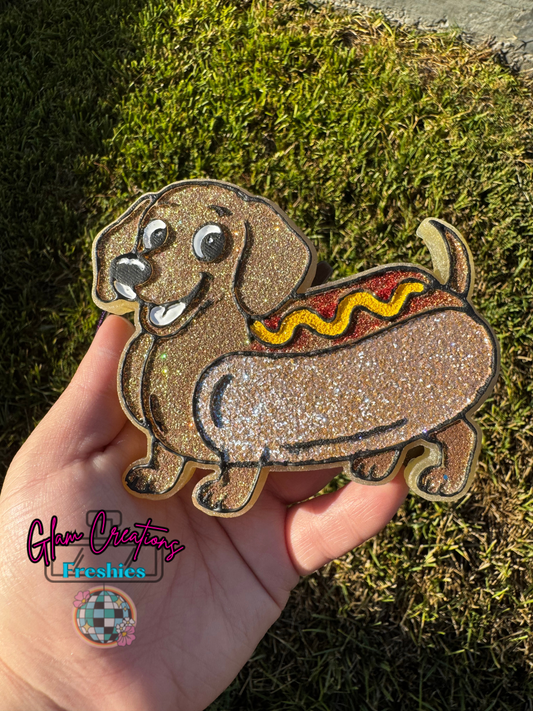 Hot Dog Dachshund Freshie Mold