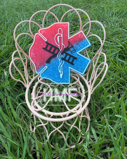 Maltese Cross and Star of Life Freshie Mold