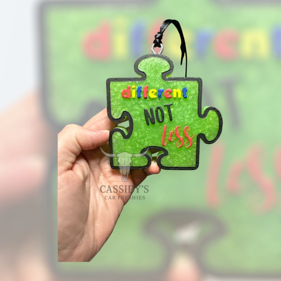 Different Not Less Puzzle Freshie Mold