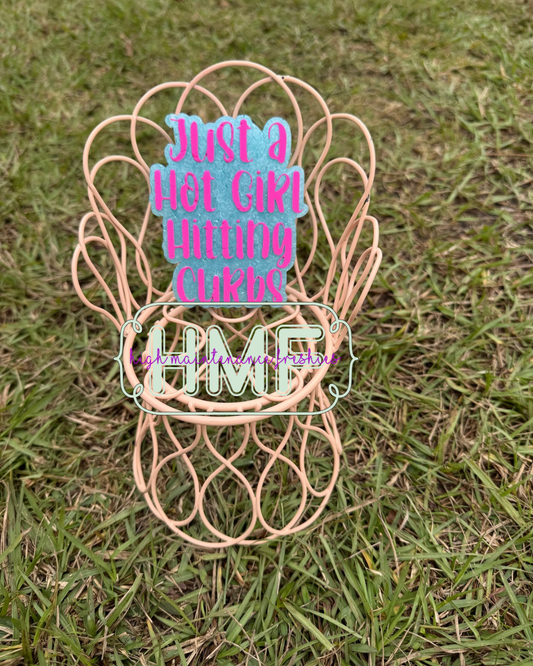 Just A Hot Girl Hitting Curbs Freshie Mold