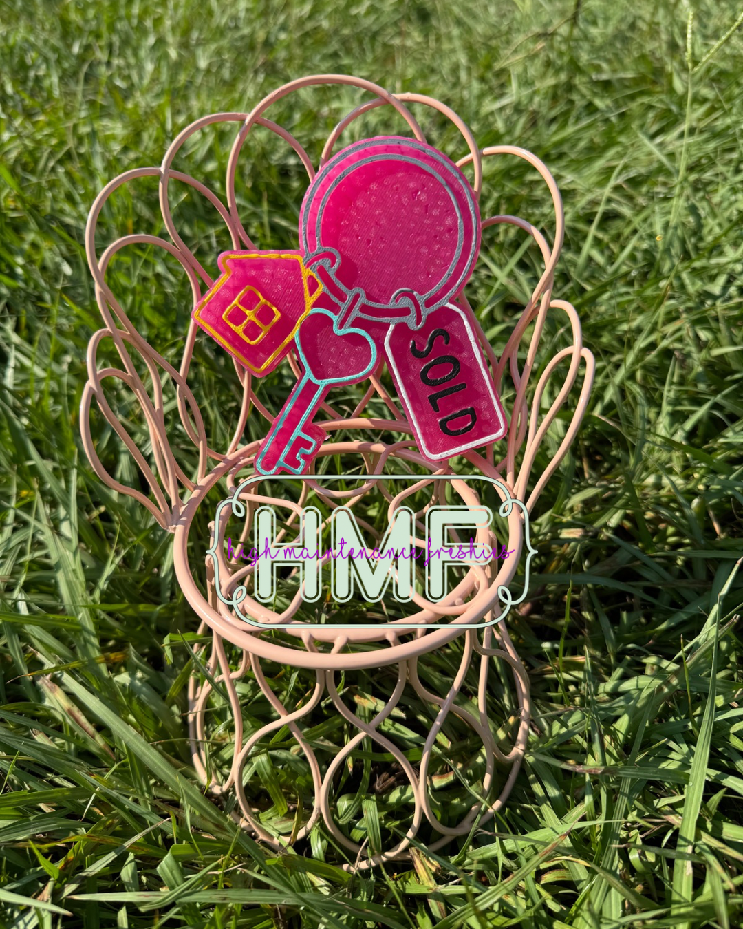 Realtor Keychain Freshie Mold