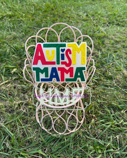Autism Mama Freshie Mold