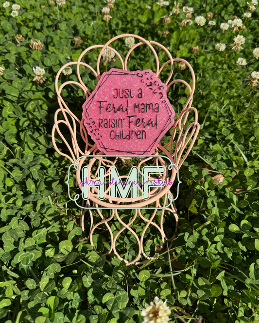 Feral Mama Freshie Mold