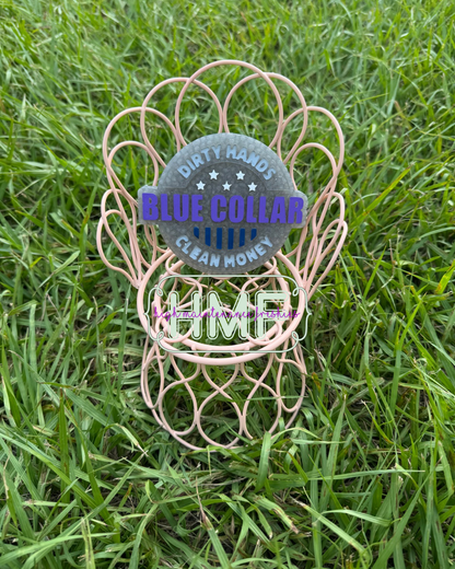 Blue Collar Dirty Hands Freshie Mold