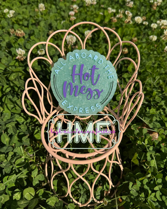 Hot Mess Express Freshie Mold