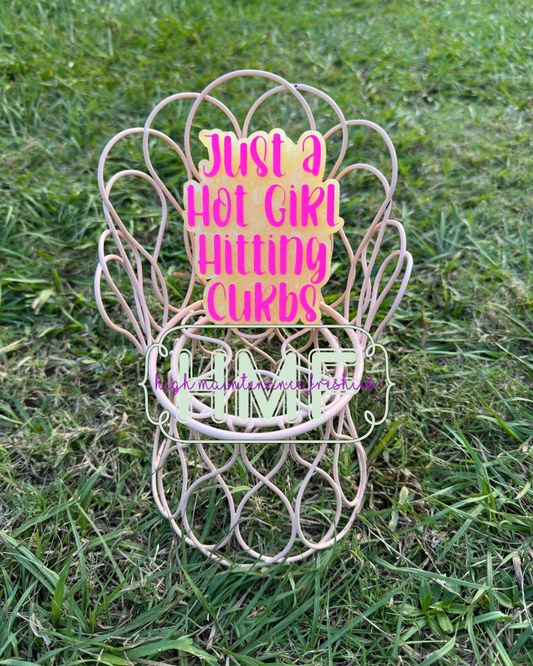 Just A Hot Girl Hitting Curbs Freshie Mold