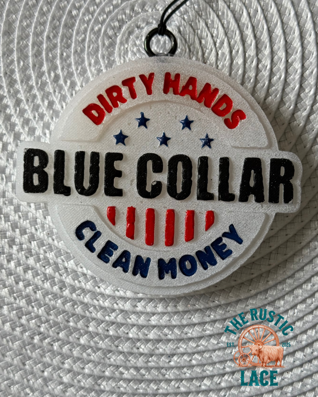 Blue Collar Dirty Hands Freshie Mold