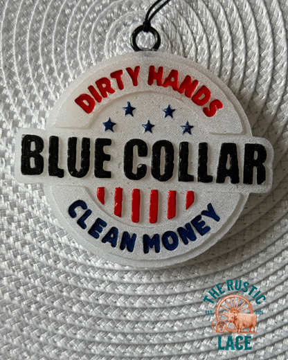 Blue Collar Dirty Hands Freshie Mold