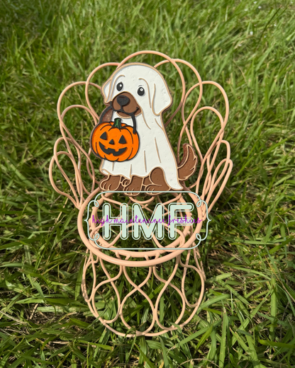 Ghost Dog Freshie Mold