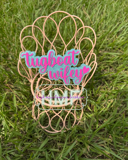 Tugboat Wifey Freshie Mold