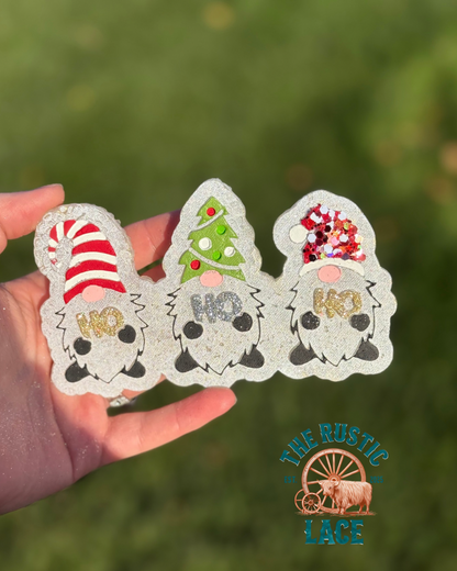 Ho Ho Ho Gnomes Freshie Mold