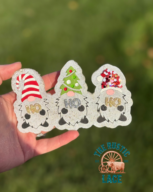 Ho Ho Ho Gnomes Freshie Mold