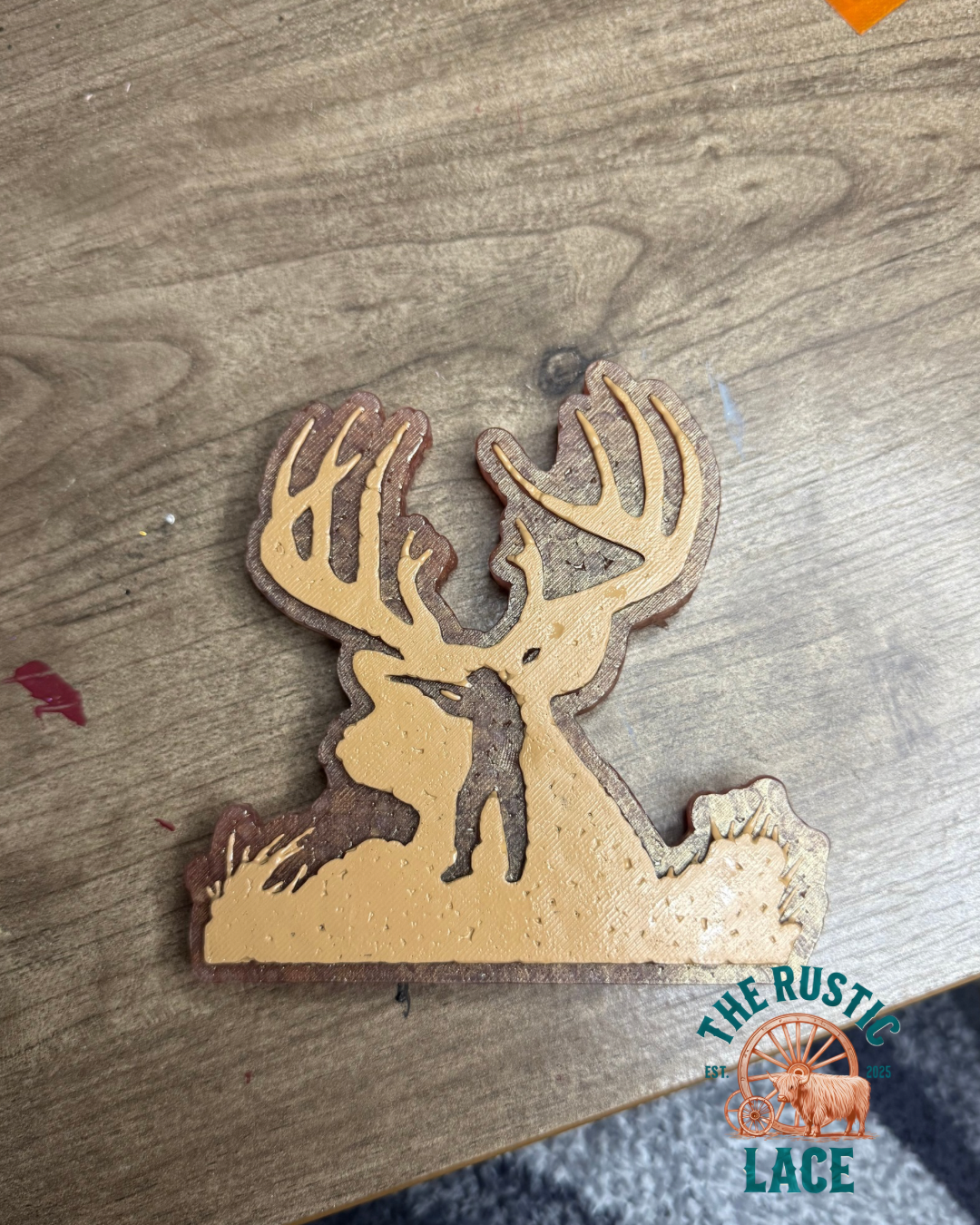 Deer Hunting Freshie Mold