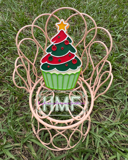 Christmas Tree Cupcake Freshie Mold