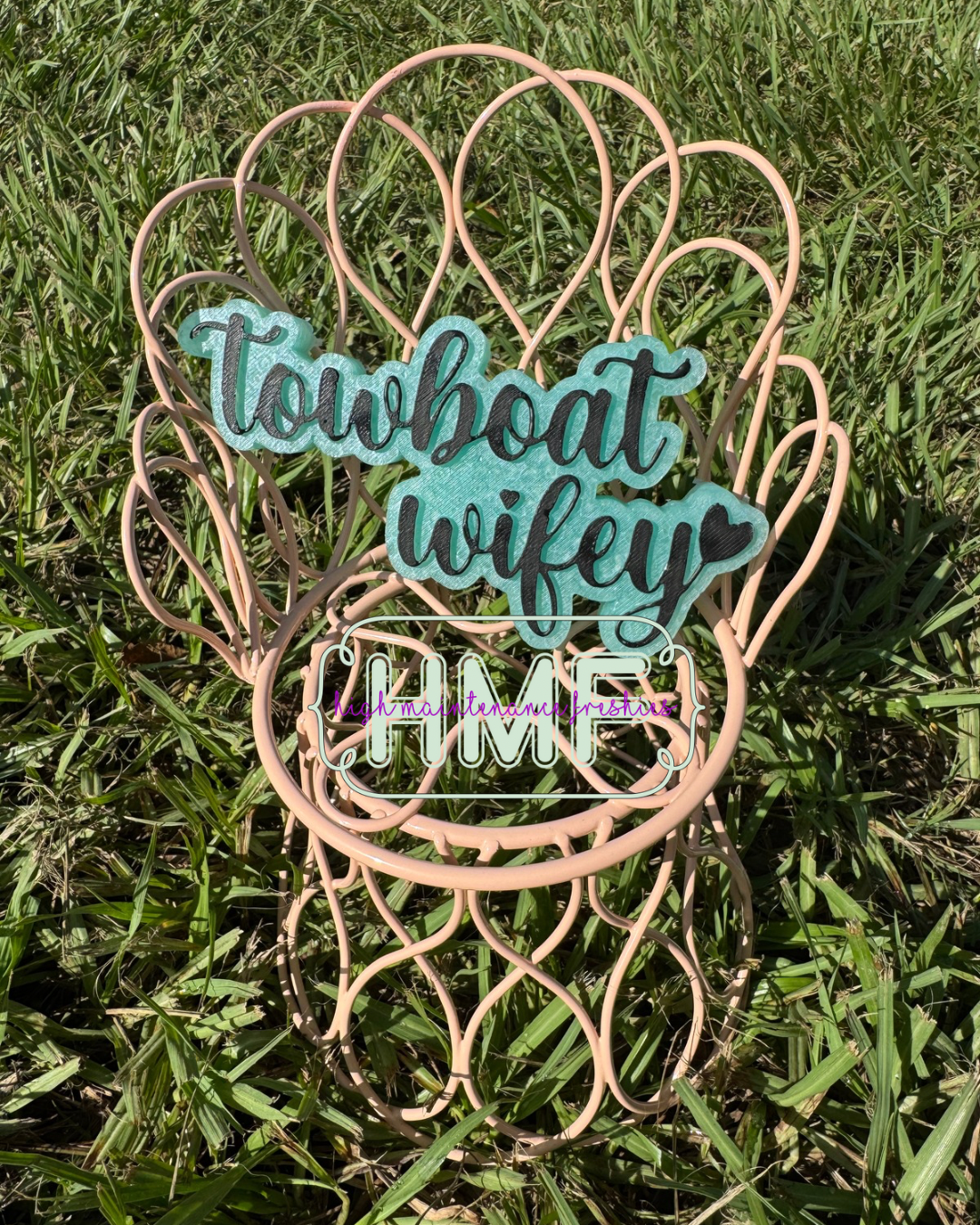 Towboat Wifey Freshie Mold