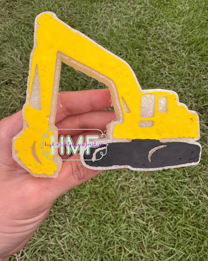 Excavator Freshie Mold